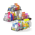 Sueh Design Under Sink Organizers And Storage, 2 Tier Metal Und... Fast Usa Ship. Fixed Price $67.36.