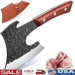 Premium Meat Cleaver Bone Chopper High Carbon Steel Kitchen Knife Gift Chefs New. Fixed Price $60.78.