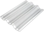 Ayccnh Stainless Steel French Baguette Bread Pan, Perforated Loaf Pans Bakin. Fixed Price $25.62.