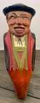 Antique Hand Carved Anri Nut Cracker - Made Italy. Fixed Price $100.00.
