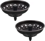 Kone Kitchen Sink Stopper And Strainer 2 Oil Pack, Rubbed Bronze. Fixed Price $29.99.