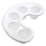 Beauticom Manicure Bowl Nail Art Hand Soak Treatment Tray White - 5 Finger Slots. Fixed Price $7.39.