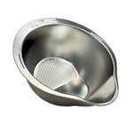 Joyce Chen Stainless Steel Rice Strainer Bowl Washer Colander. Fixed Price $28.49.