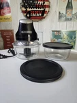 Black+decker Electric Food Chopper With Glass Bowls And Extra Container. Fixed Price $28.28.