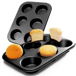 Asbayson 2 Packs Premium Steel Muffin For Baking, Round Pan,. Fixed Price $16.11.