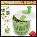 3 Qt Salad Spinner & Vegetable Washer - Dry Greens, Bowl Mesh Basket. Fixed Price $30.59.