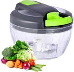 Manual Food Processor Vegetable Chopper, Portable Hand Pull String Garlic Mincer. Fixed Price $24.00.