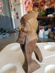 Antique Black Forest Carved Wood 9 Inch Gnome Nutcracker Old! Free Shipping. Fixed Price $44.44.