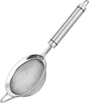 Sunwukin 304 Stainless Steel Fine Mesh Strainer Kitchen Sieve Dishwasher Safe. Fixed Price $10.99.
