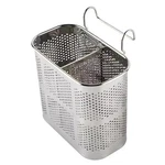 Stainless Steel Utensil Holder 14X8X13CM Chopsticks Rack Basket 2 Divi.... Fixed Price $28.29.