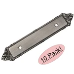 *10 Pack* Cosmas Cabinet Hardware Antique Silver Handle Pull Backplates #9466AS. Fixed Price $27.78.