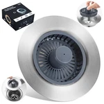 Fozite Upgraded 3-IN-1 Kitchen Sink Drain Strainer, Stainless Steel Pop. Fixed Price $13.92.