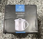 Zulay Bacon Grease Container. Fixed Price $22.00.