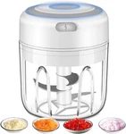 Electric Mini Garlic Chopper Meat Grinder Crusher For Nut Vegetable Fruit Food. Fixed Price $8.99.