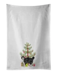New Manx Cat Christmas Kitchen Set Of 2 White Dish Decorative. Fixed Price $34.58.