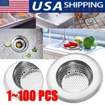 4.5" Kitchen Sink Strainer Stopper Stainless Steel Drain Basket Waste Plug. Fixed Price $164.99.