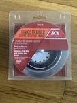 Ace Sink Strainer Stainless Steel Body Chrome (4165189) Fs. Fixed Price $12.99.