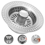 3 1 Kitchen Sink Drain Strainer, Upgraded Pop Stopper With.... Fixed Price $30.40.