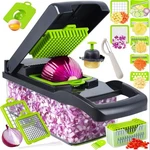 16-IN-1 Vegetable Fruit Chopper Cutter Food Onion Veggie Dicer Slicer Kitchen. Fixed Price $15.99.