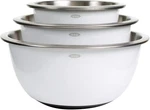 Oxo Good Grips 3-PIECE Stainless-steel Mixing Bowl Set. Fixed Price $103.99.