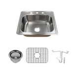 Transolid K-CTSB25228-3 Classic 25" Drop Single Basin Stainless Steel. Fixed Price $248.75.