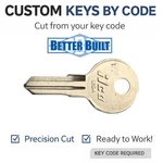 Better Built Toolbox Keys Cut By Code H700D-H750D. Fixed Price $7.99.
