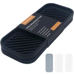Hvovmve Silicone Organizer Tray, Soap And Sponge Holder For Kitchen Sink, Bathro. Fixed Price $14.75.