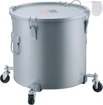 16 Gal Fryer Grease Bucket With Caster, Lid & Filter Bag For Oil Disposal. Fixed Price $188.99.