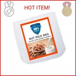 Carrollar Nut Milk Bag, Pro Quality Multiple Usage Reusable Food Strainer, Cold. Fixed Price $8.28.