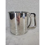 Stainless Steel Flour Sifter Cup With Crank Handle Baking Kitchen Tool. Fixed Price $22.98.