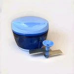 Tupperware Lil Chopper Twist Top 1.25 Cup Prep Essentials Food Processor Blue. Fixed Price $24.95.