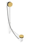 Westbrass 27" Cable Drive Bath Drain Trim W/ Overflow Cover Knob Polished. Fixed Price $51.99.