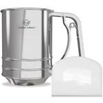 Cook Army Flour Sifter , 3 Cup Stainless Steel Great Doublelayer Baking Sif.... Fixed Price $37.37.