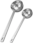 Orblue Premium Coffee Scoop - 1 6", 7" Set, Ageless Silver. Fixed Price $17.84.