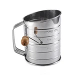 Zemensha Stainless Steel 3 Cups Flour Sifter For Baking Rotary Hand Crank P.... Fixed Price $11.70.