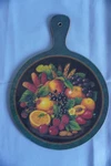 Crabtree & Evelyn Melamine Chopping Cutting Board Fruit Wall Hanging Kitchen. Fixed Price $24.99.
