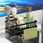 Sink Caddy Kitchen Organzier With High Brush Holder, Wall-mounted Sponge Hold.... Fixed Price $25.79.
