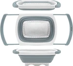 Qimh Collapsible Colander Over The Sink Silicone Kitchen Strainers. Fixed Price $20.99.