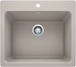 Blanco 401927 Liven 25" Dual Mount Single Basin Silgranit Laundry - Truffle. Fixed Price $578.50.
