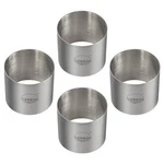Sunrise (pack Of 4) Kitchen Supply Plating Forms Stainless Steel Ring Mold Se.... Fixed Price $27.59.