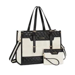 Mosiso Laptop Bag For WOMEN,15-15.6 Inch Canvas Tote Medium, Beige. Fixed Price $26.56.
