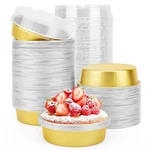Beasea Disposable Pie Tins 4 Inch, 100 Pack Mini Tart Pans Pcs, Golden. Fixed Price $59.10.
