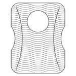 Elkay LKWOBG1418SS Single Bowl Stainless Steel Sink Basin Rack. 13 X 17 New. Fixed Price $70.00.