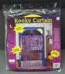 New Fun World Kooky Curtain Decoration Door Fringe Drape Bat Spooky Halloween. Fixed Price $29.98.