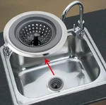 1PC Kitchen Silicone Sink Strainer Anti-clogging Food Waste & Hair Catcher New. Fixed Price $12.35.