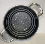 Cuisinart Pasta Insert Or Steamer With Side Handles 6116-20S. Fixed Price $18.99.