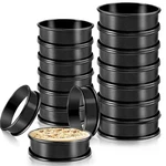 Richsc-pan Crumpet Rings, 16PACK Nonstick English (4+3.2) INCH-16PCS, Black. Fixed Price $26.64.