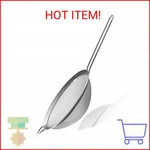 Anaeat Fine Mesh Strainers - Premium Stainless Steel Colander Sieve Sifters, Wit. Fixed Price $21.05.