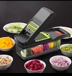 Stainless Steel Food Onion Veggie Dicer Slicer Home Kitchen Fruit Chopper Cutter. Fixed Price $26.50.