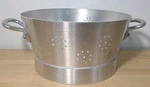 Heavy Duty Aluminum Restaurant Colander Strainer Commercial 12" Handles & Base. Fixed Price $31.49.